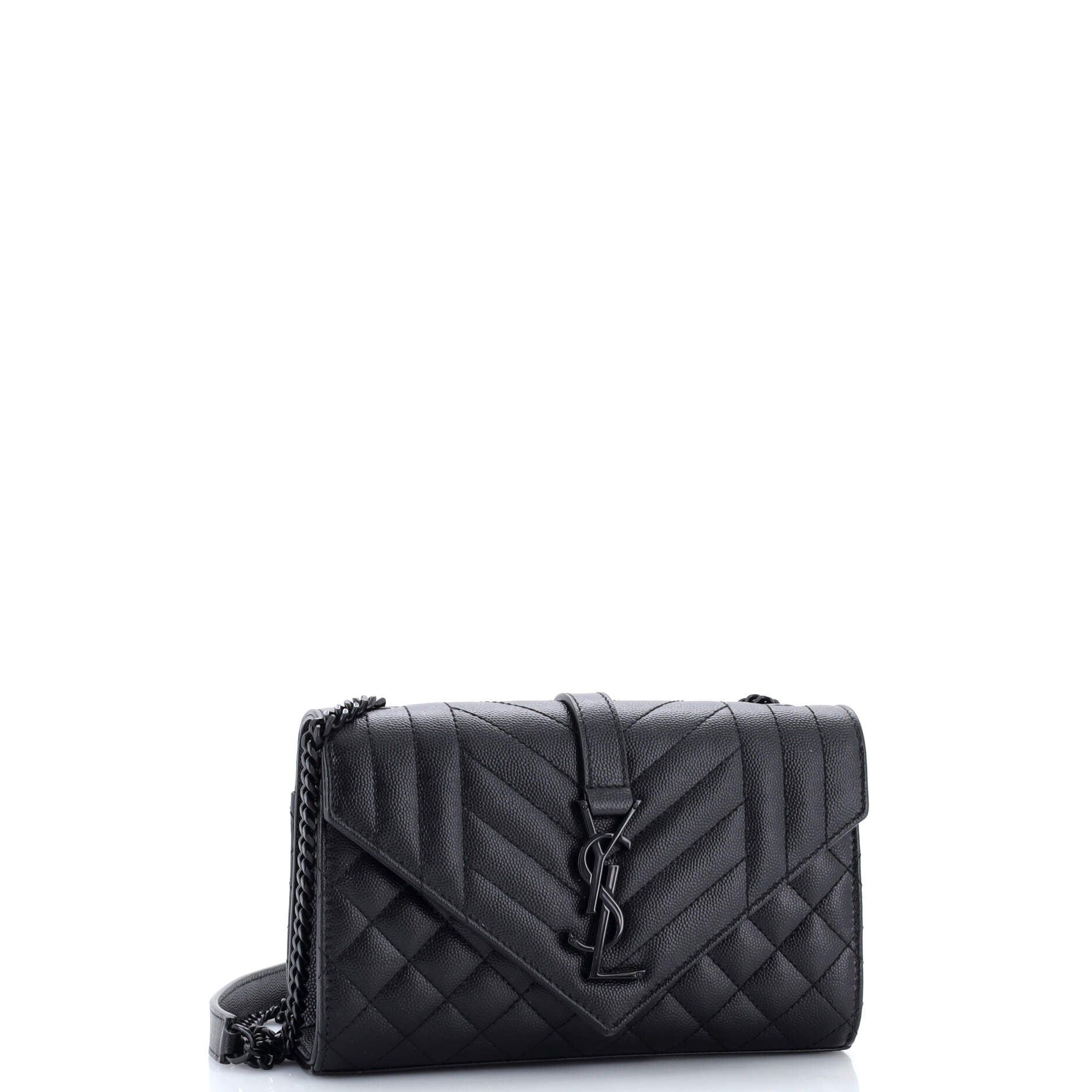 Saint Laurent Paris Classic Monogram Envelope Satchel Size ONE SIZE - 2 Thumbnail