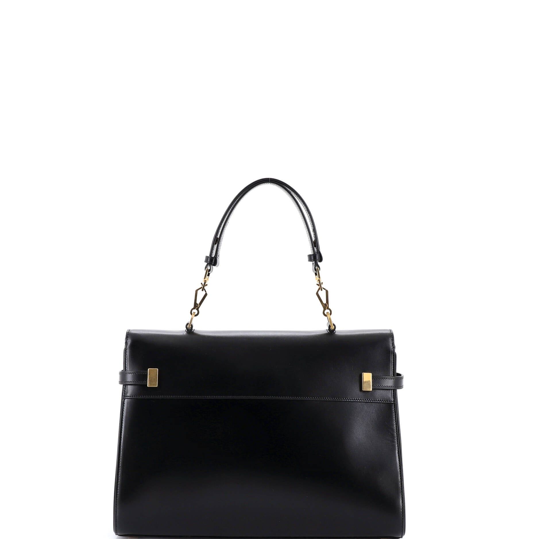 Saint Laurent Paris Manhattan Top Handle Flap Bag Size ONE SIZE - 3 Thumbnail
