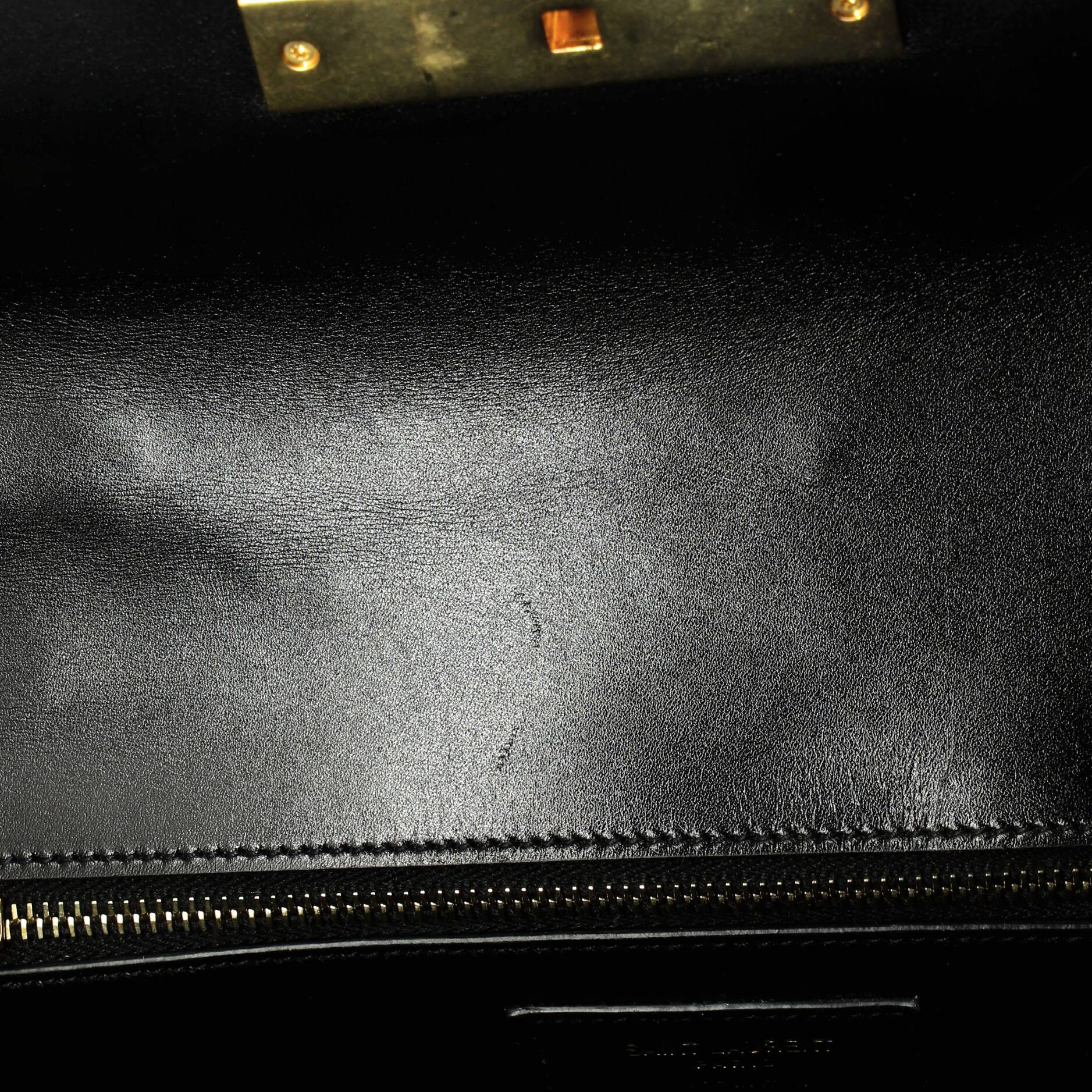 Saint Laurent Paris Manhattan Top Handle Flap Bag Size ONE SIZE - 7 Thumbnail