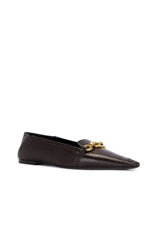 Saint Laurent Paris le maillon slippers in smooth leather Size US 8 / IT 38 - 2 Thumbnail