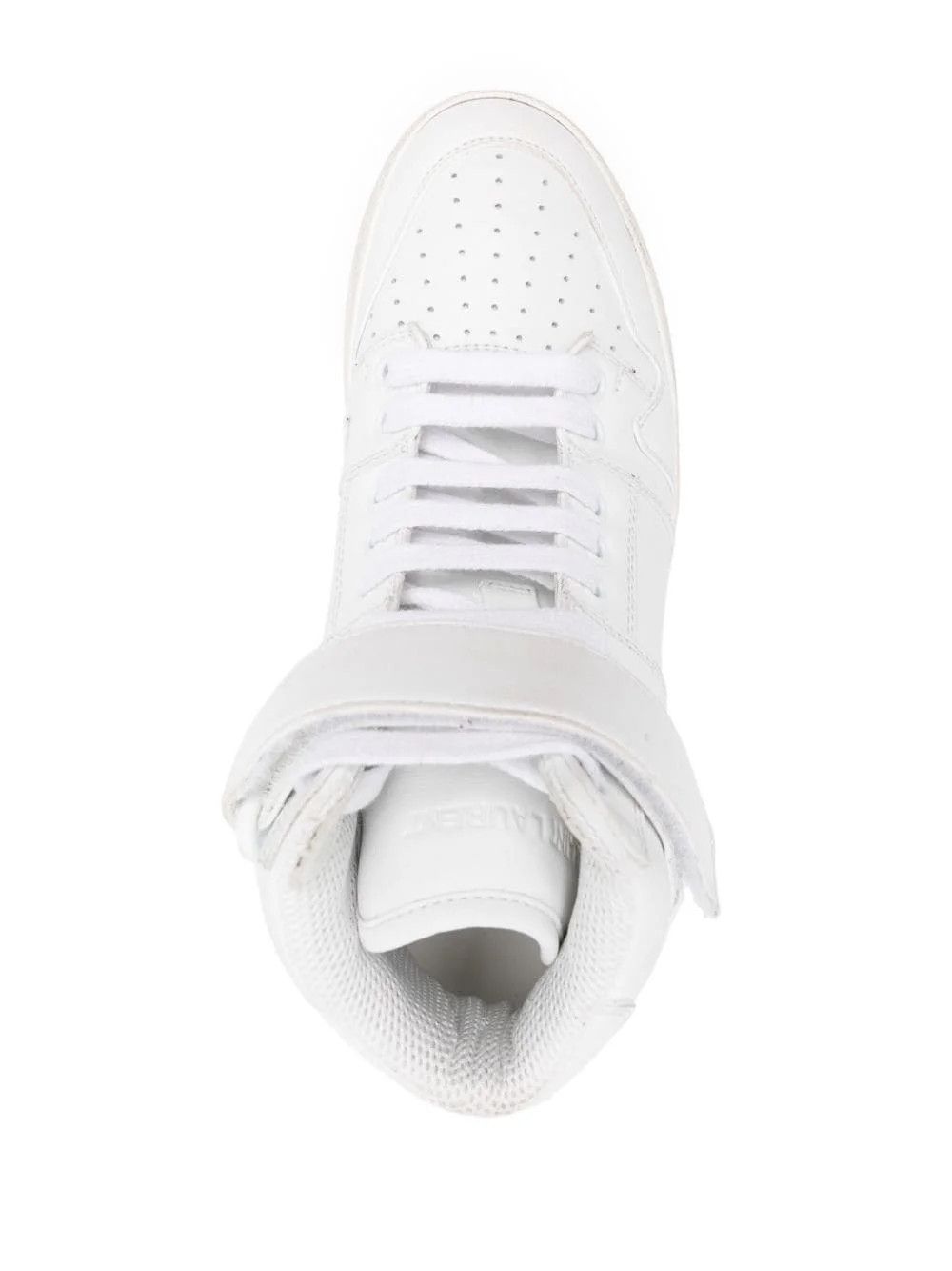 Saint Laurent Paris lax sneakers in washed-out effect leather Size US 10 / IT 40 - 4 Thumbnail