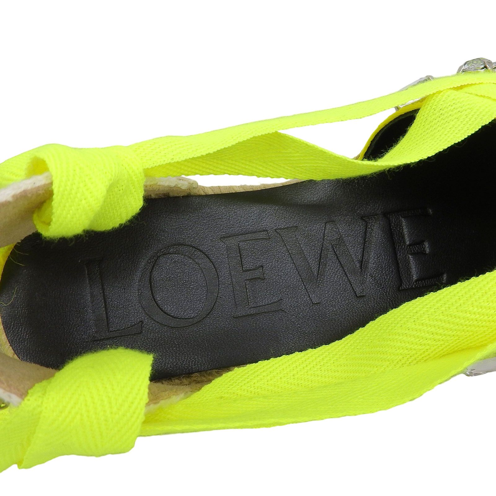 Loewe Loewe Loewe Jute Canvas Sandals Textile Shoes DUTY FREE for USA Size ONE SIZE - 10 Thumbnail