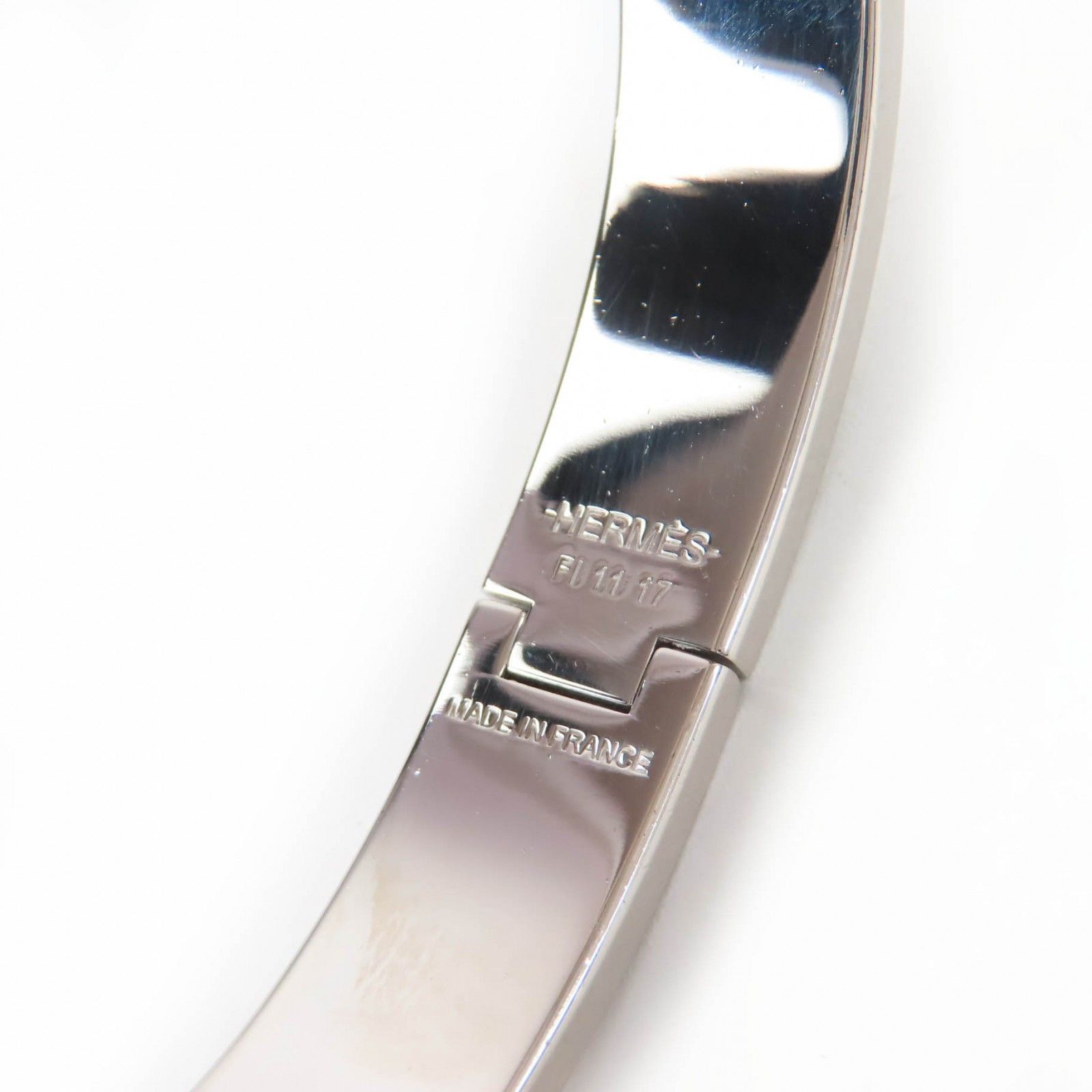 Hermes Hermes Hermes Jet Bangle Bracelet Metal Bangle DUTY FREE for USA Size ONE SIZE - 7 Thumbnail