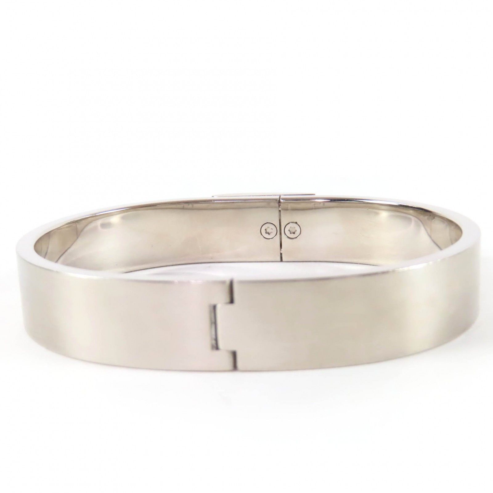 Hermes Hermes Hermes Jet Bangle Bracelet Metal Bangle DUTY FREE for USA Size ONE SIZE - 3 Thumbnail
