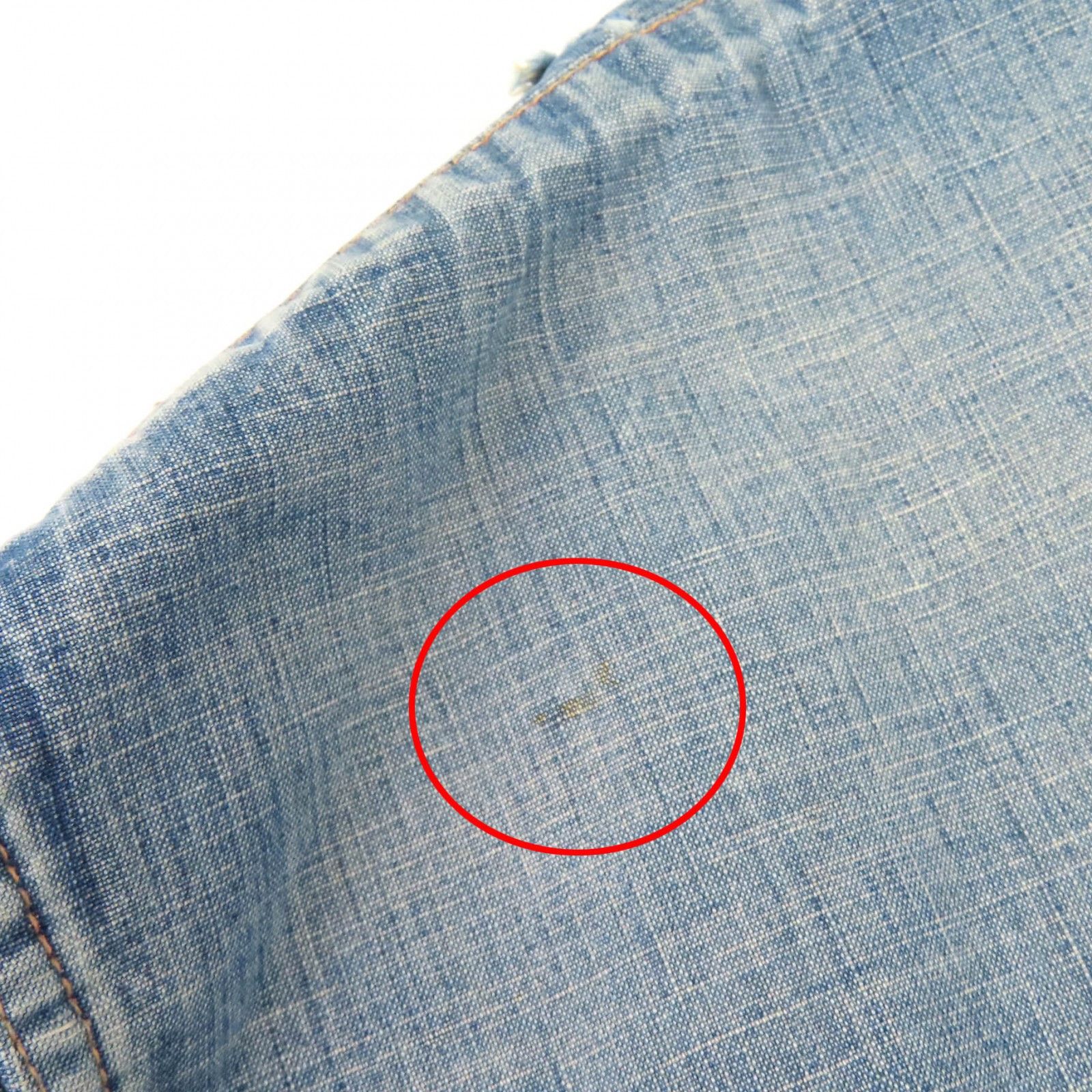 Other Other DAIRIKU Denim Western Shirt Cotton Jacket Textile Outerwear DUTY FREE for USA Size ONE SIZE - 9 Thumbnail