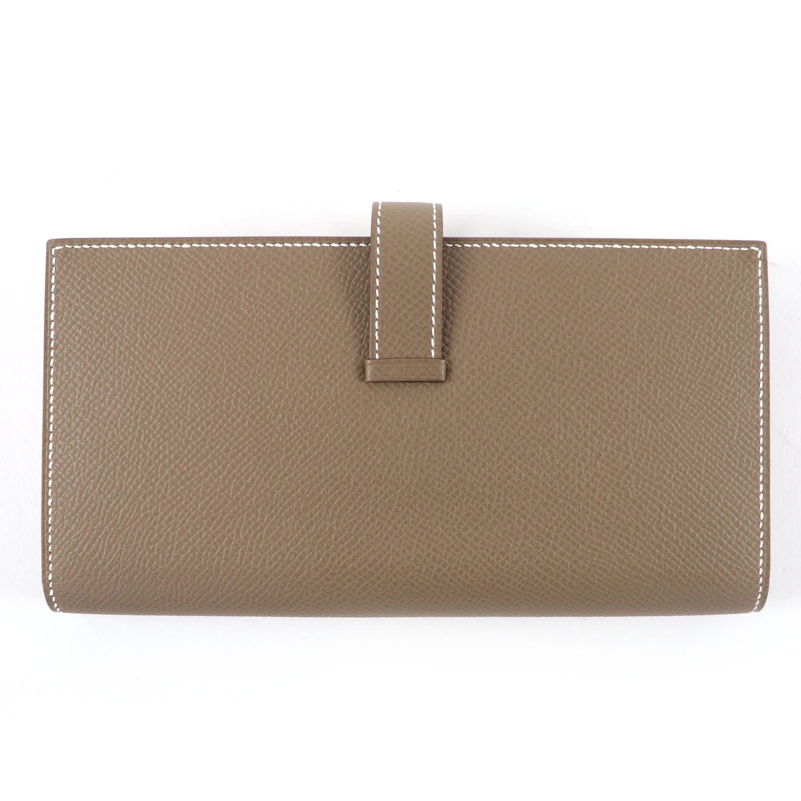 Hermes Hermes Hermes BeBop Calfskin Long Wallet Leather Long Wallet Stamp W (2024) DUTY FREE for USA Size ONE SIZE - 3 Thumbnail