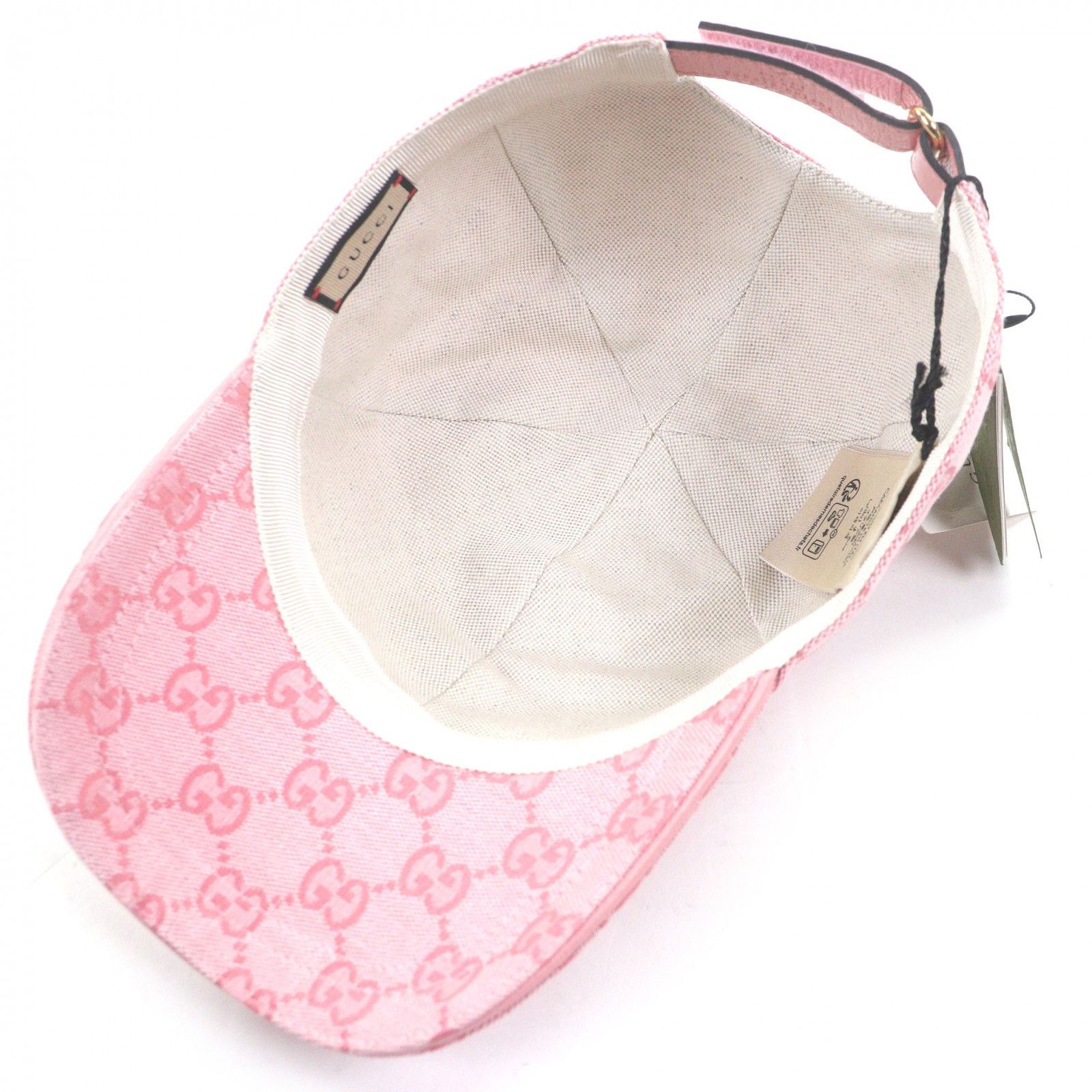 Gucci Gucci Gucci GG Canvas Baseball Cap Textile Hats DUTY FREE for USA Size ONE SIZE - 5 Thumbnail