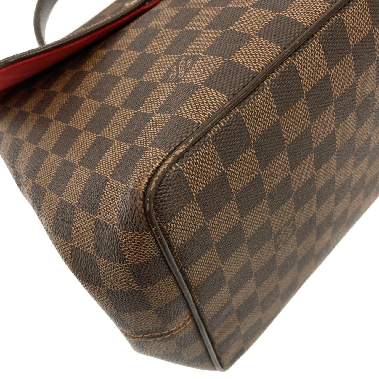 Louis Vuitton Louis Vuitton Louis Vuitton Damier Bergamo Bag Textile Shoulder Bag N41168 DUTY FREE for USA Size ONE SIZE - 3 Thumbnail