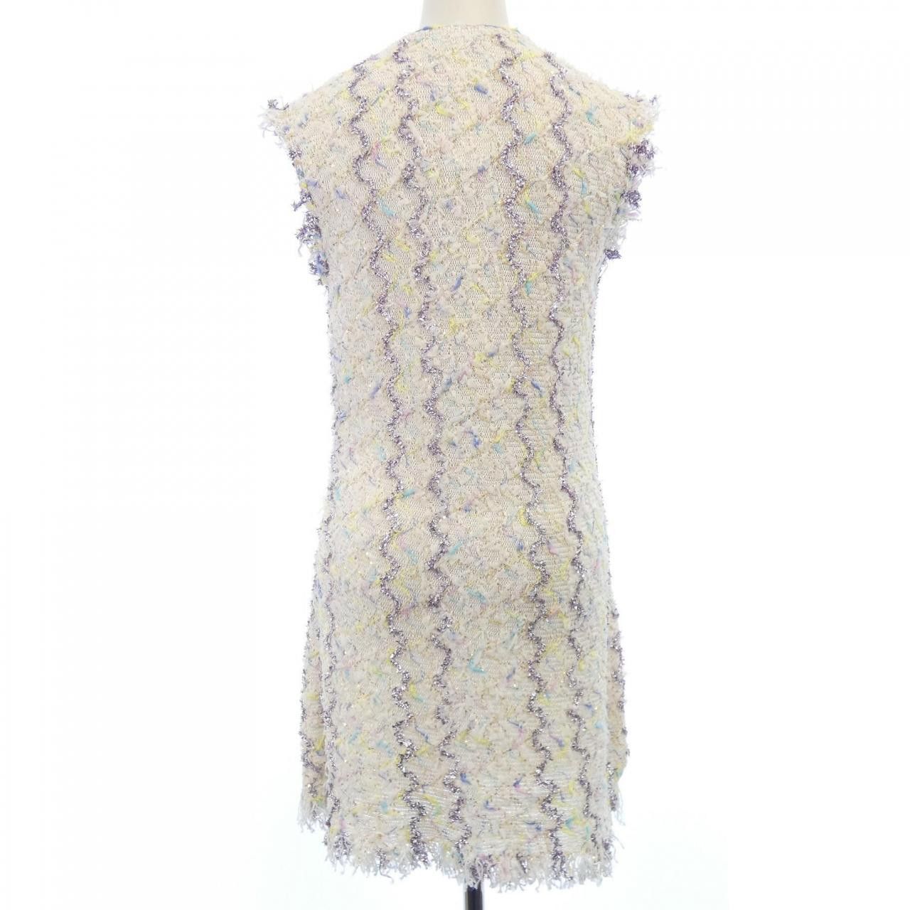 Chanel Chanel Chanel Dress Textile Dresses P72290K10385 DUTY FREE for USA Size ONE SIZE - 2 Thumbnail
