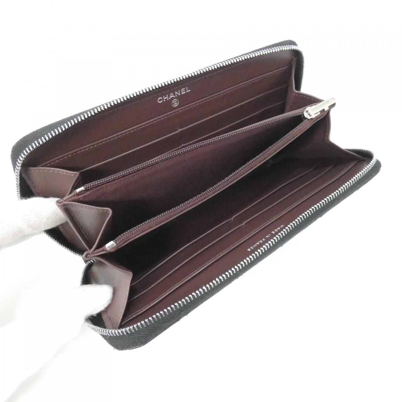 Chanel Chanel Chanel Timeless Classic Line Grained Calfskin Long Wallet Leather Long Wallet AP0242 DUTY FREE for USA Size ONE SIZE - 6 Thumbnail