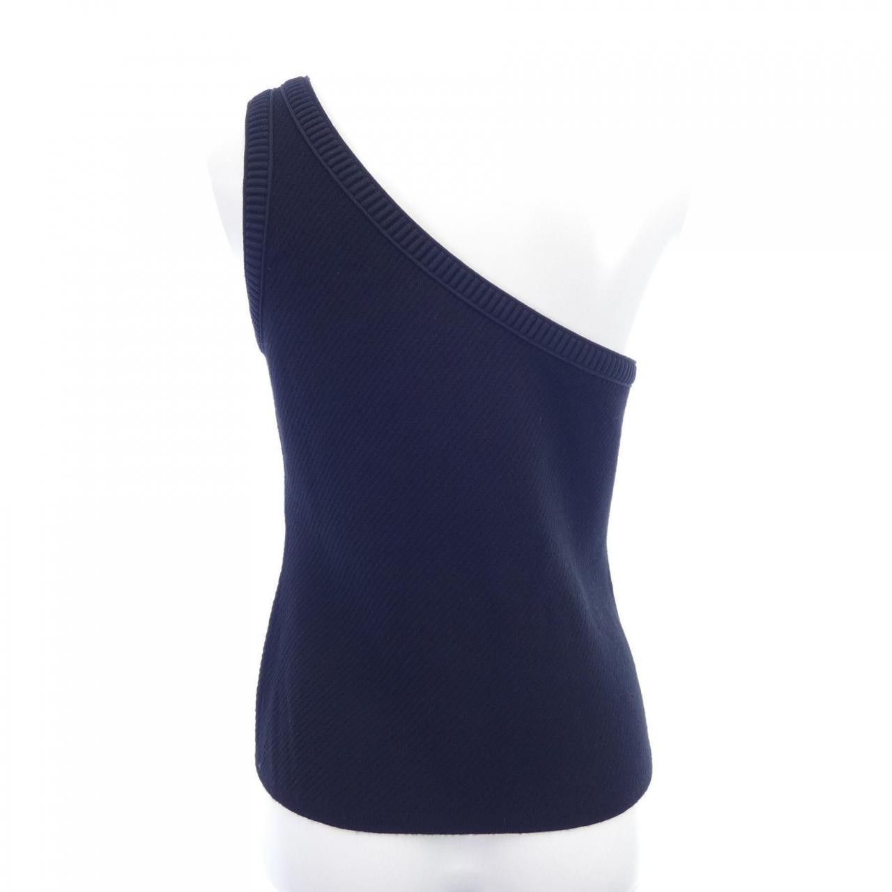 Chanel Chanel Chanel Knit Tank Top Textile Tops P65192K60449 DUTY FREE for USA Size ONE SIZE - 2 Thumbnail