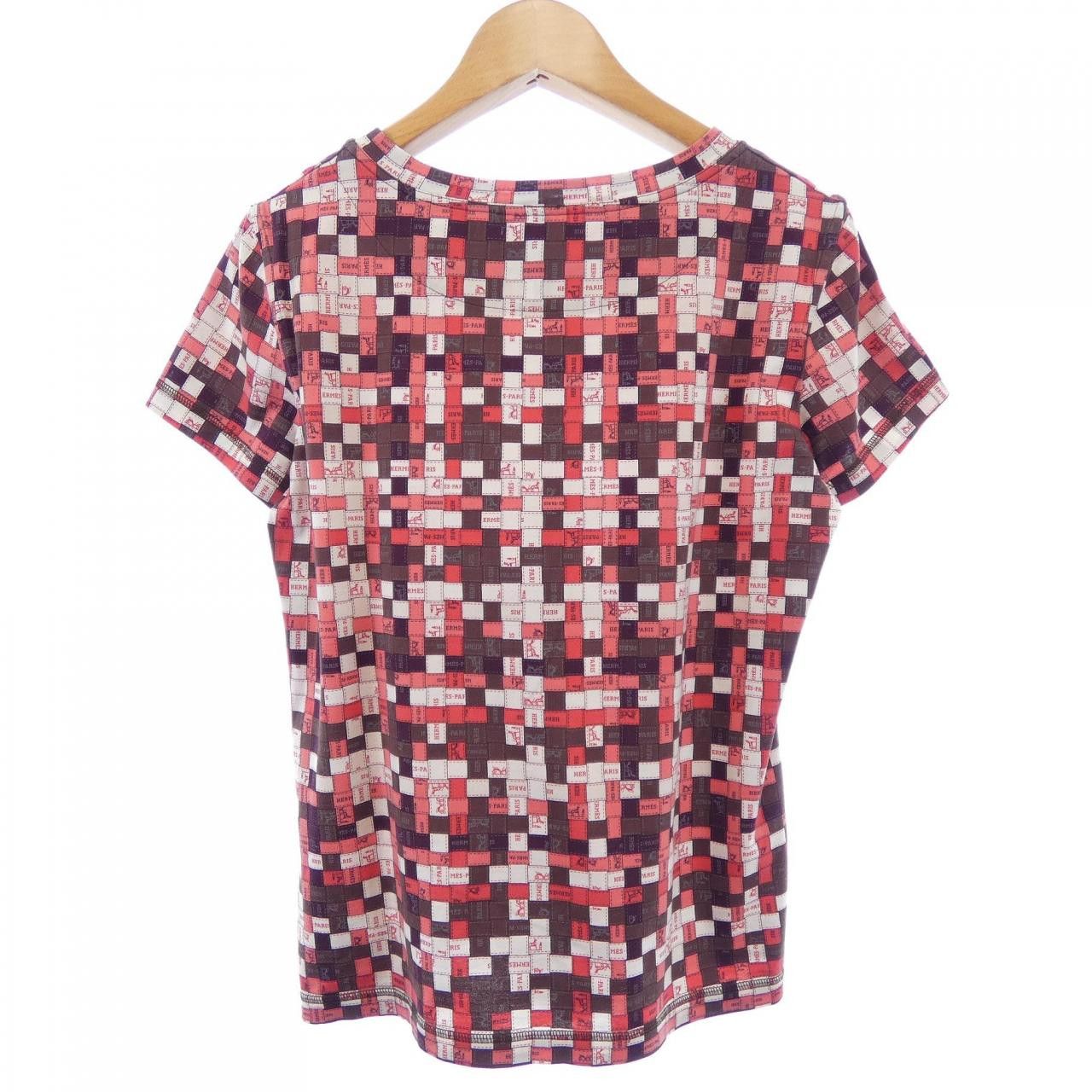 Hermes Hermes Hermes Beaulieu Cotton T Shirt Textile T-Shirts DUTY FREE for USA Size ONE SIZE - 2 Thumbnail
