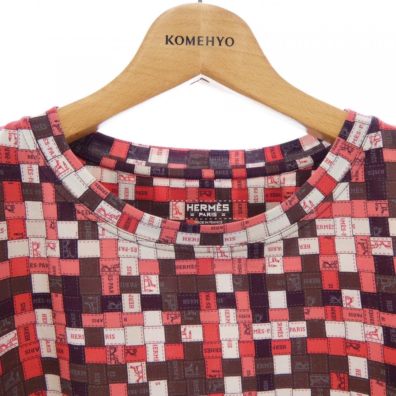 Hermes Hermes Hermes Beaulieu Cotton T Shirt Textile T-Shirts DUTY FREE for USA Size ONE SIZE - 5 Thumbnail