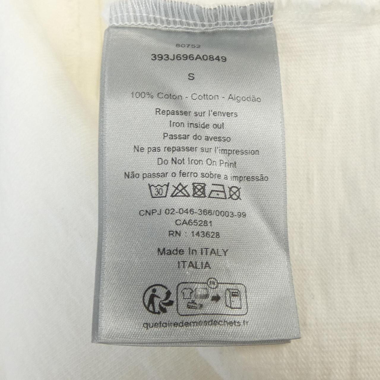Dior Dior Dior Cotton T Shirt Textile T-Shirts 393J696A0849 DUTY FREE for USA Size ONE SIZE - 3 Thumbnail