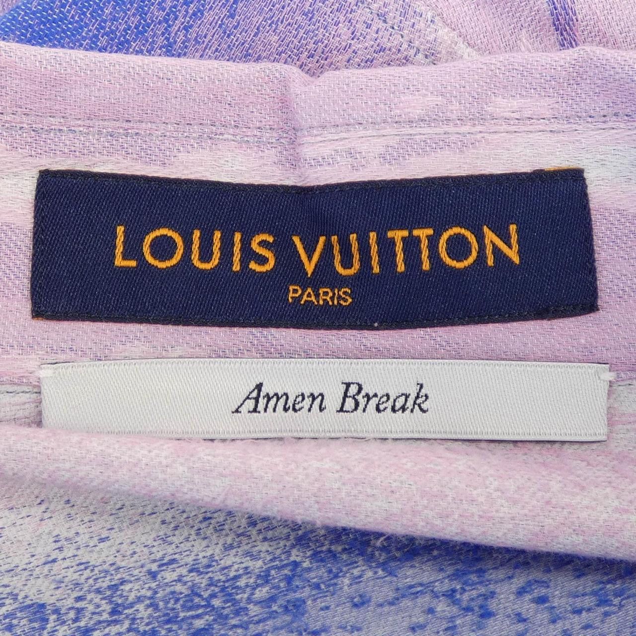 Louis Vuitton Louis Vuitton Louis Vuitton Landscape Hawaiian Shirt Short Sleeve Shirt Textile Tops HMS87WJ96 DUTY FREE for USA Size ONE SIZE - 4 Thumbnail