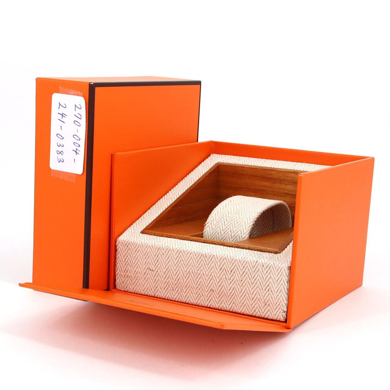 Hermes Hermes Hermes Clipper Stainless Steel Quartz Metal Quartz CL4.210 DUTY FREE for USA Size ONE SIZE - 8 Thumbnail