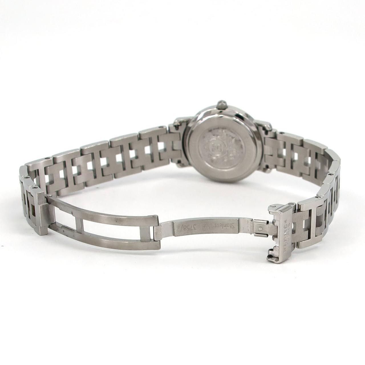 Hermes Hermes Hermes Clipper Stainless Steel Quartz Metal Quartz CL4.210 DUTY FREE for USA Size ONE SIZE - 7 Thumbnail
