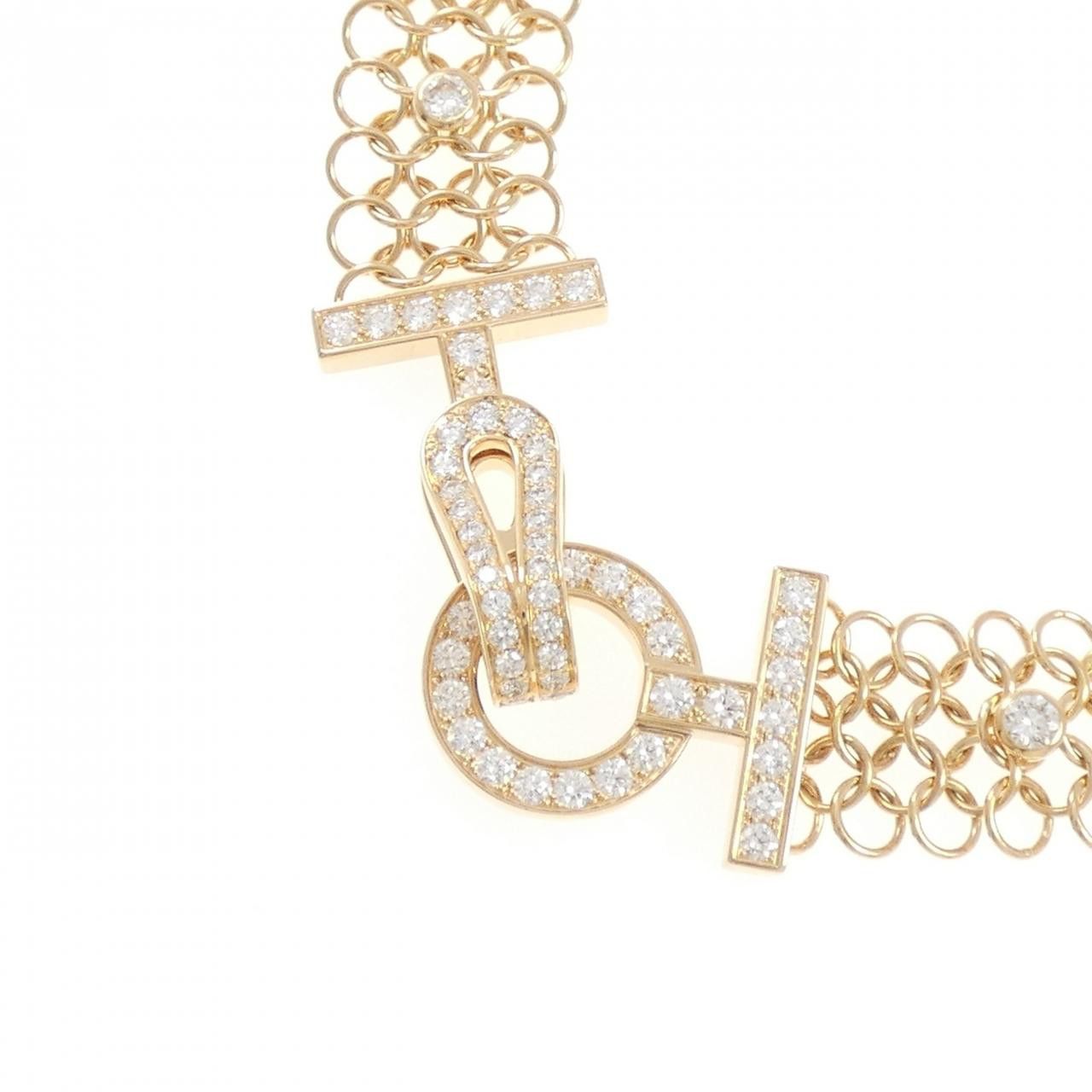 Cartier Cartier Cartier Au750 Diamond Necklace Precious Metal Necklace DUTY FREE for USA Size ONE SIZE - 3 Thumbnail