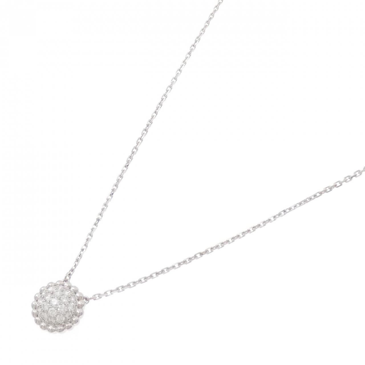 Van Cleef & Arpels Van Cleef & Arpels Van Cleef & Arpels Perlee 750 White Gold Diamond Necklace Precious Metal Necklace DUTY FREE for USA Size ONE SIZE - 2 Thumbnail