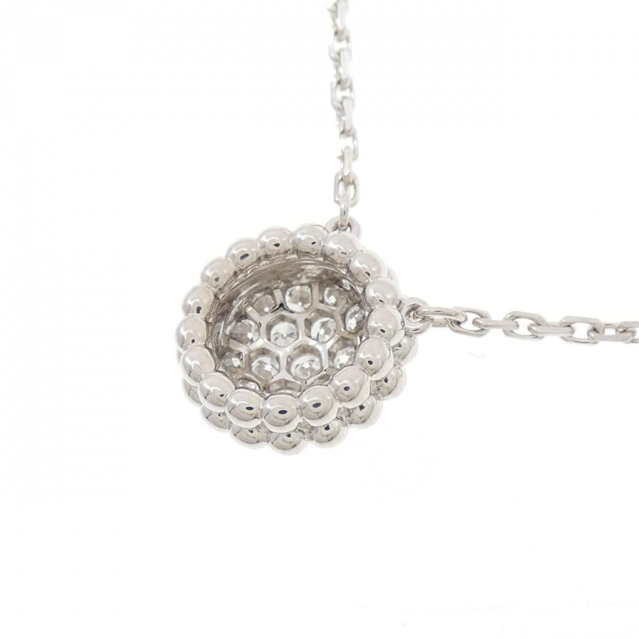 Van Cleef & Arpels Van Cleef & Arpels Van Cleef & Arpels Perlee 750 White Gold Diamond Necklace Precious Metal Necklace DUTY FREE for USA Size ONE SIZE - 4 Thumbnail