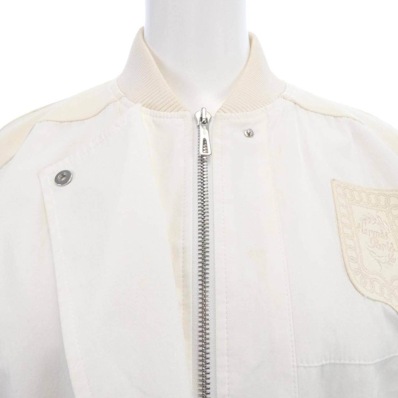 Hermes Hermes Hermes Leather Jacket Textile Outerwear DUTY FREE for USA Size ONE SIZE - 5 Thumbnail