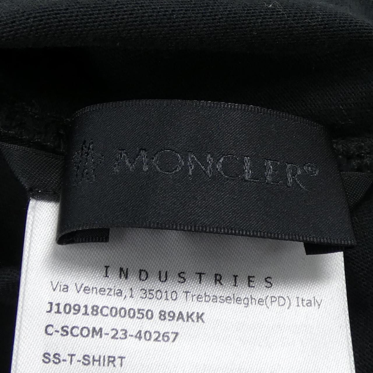 Moncler Moncler Moncler Cotton T Shirt Textile T-Shirts J10918C00050 DUTY FREE for USA Size ONE SIZE - 4 Thumbnail