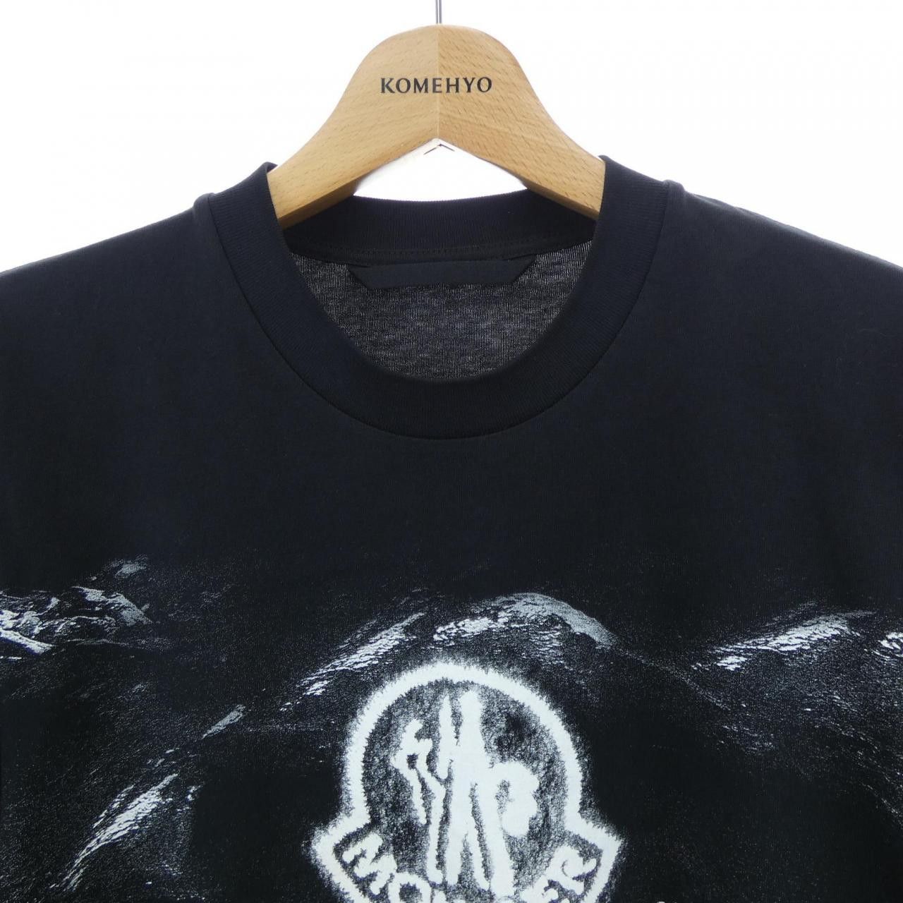 Moncler Moncler Moncler Cotton T Shirt Textile T-Shirts J10918C00050 DUTY FREE for USA Size ONE SIZE - 5 Thumbnail