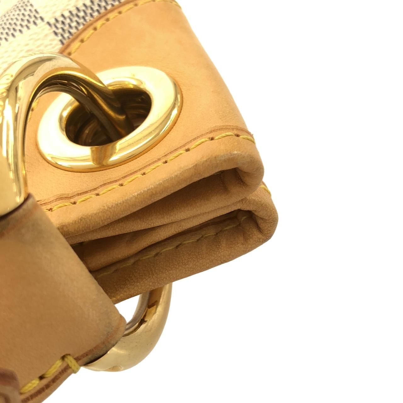 Louis Vuitton Louis Vuitton Louis Vuitton Galliera Damier Azur Shoulder Bag Textile Shoulder Bag N55215 DUTY FREE for USA Size ONE SIZE - 6 Thumbnail
