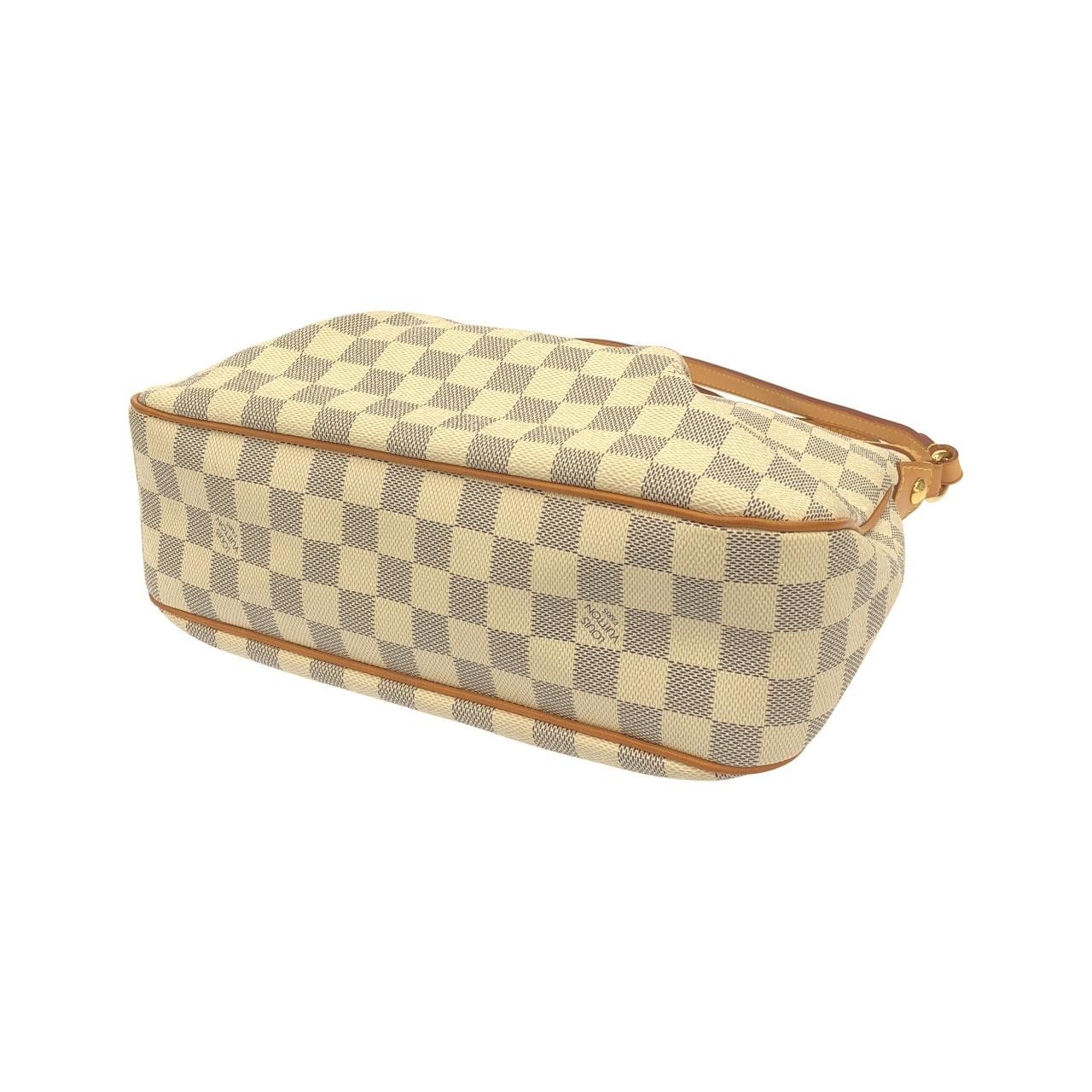 Louis Vuitton Louis Vuitton Louis Vuitton Damier Azur Siracusa Shoulder Bag Textile Shoulder Bag N41113 DUTY FREE for USA Size ONE SIZE - 3 Thumbnail