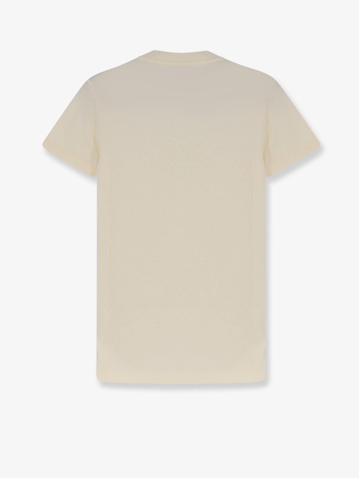 Moncler Moncler Cotton T-shirt with flocked logo on the front Tag Size M Women - USA Tariffs Included Size M / US 6-8 / IT 42-44 - 2 Thumbnail