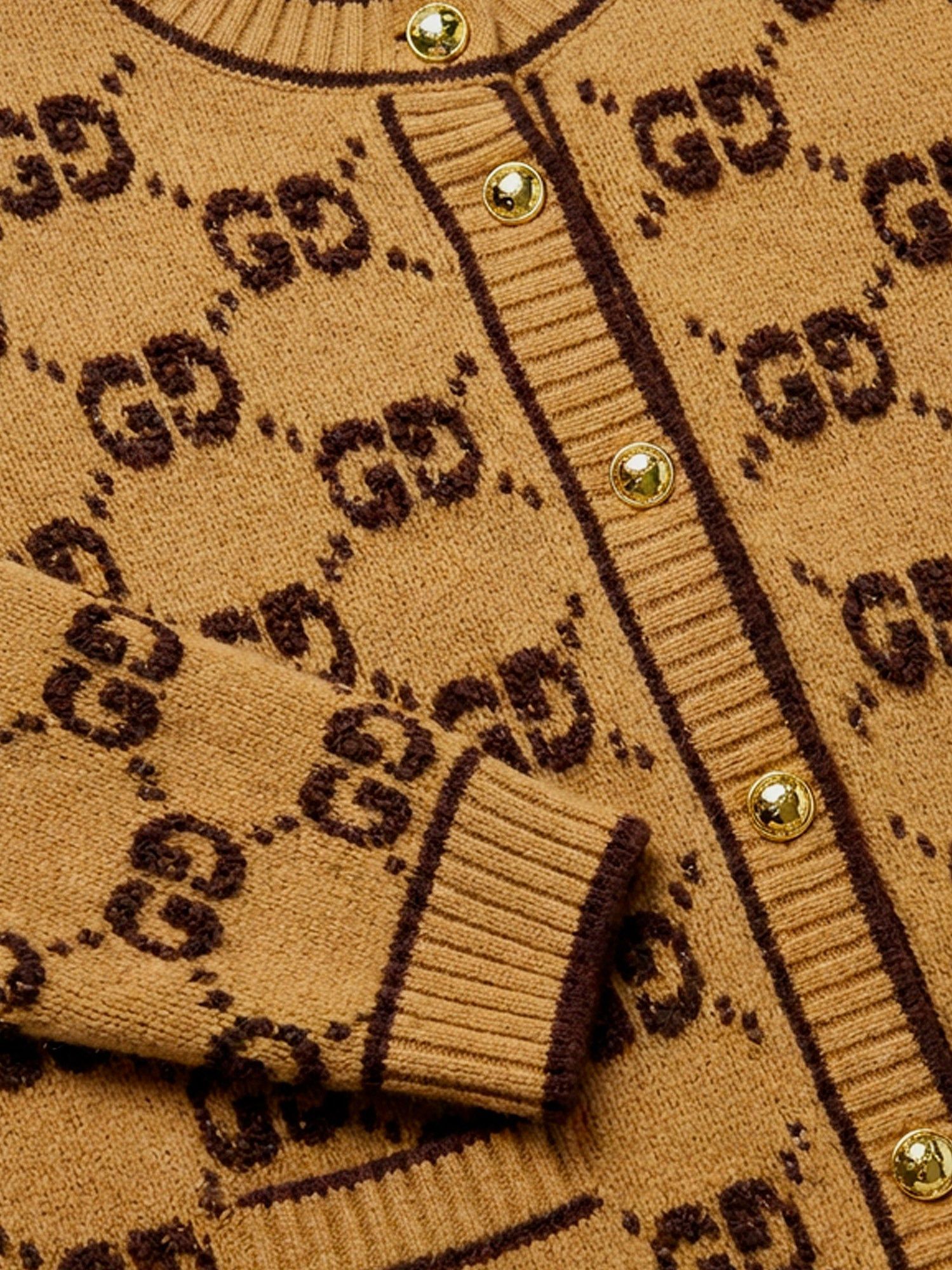 Gucci Gucci Wool cardigan with GG inlay Tag Size XS Women - USA Tariffs Included Size XS / US 0-2 / IT 36-38 - 3 Thumbnail
