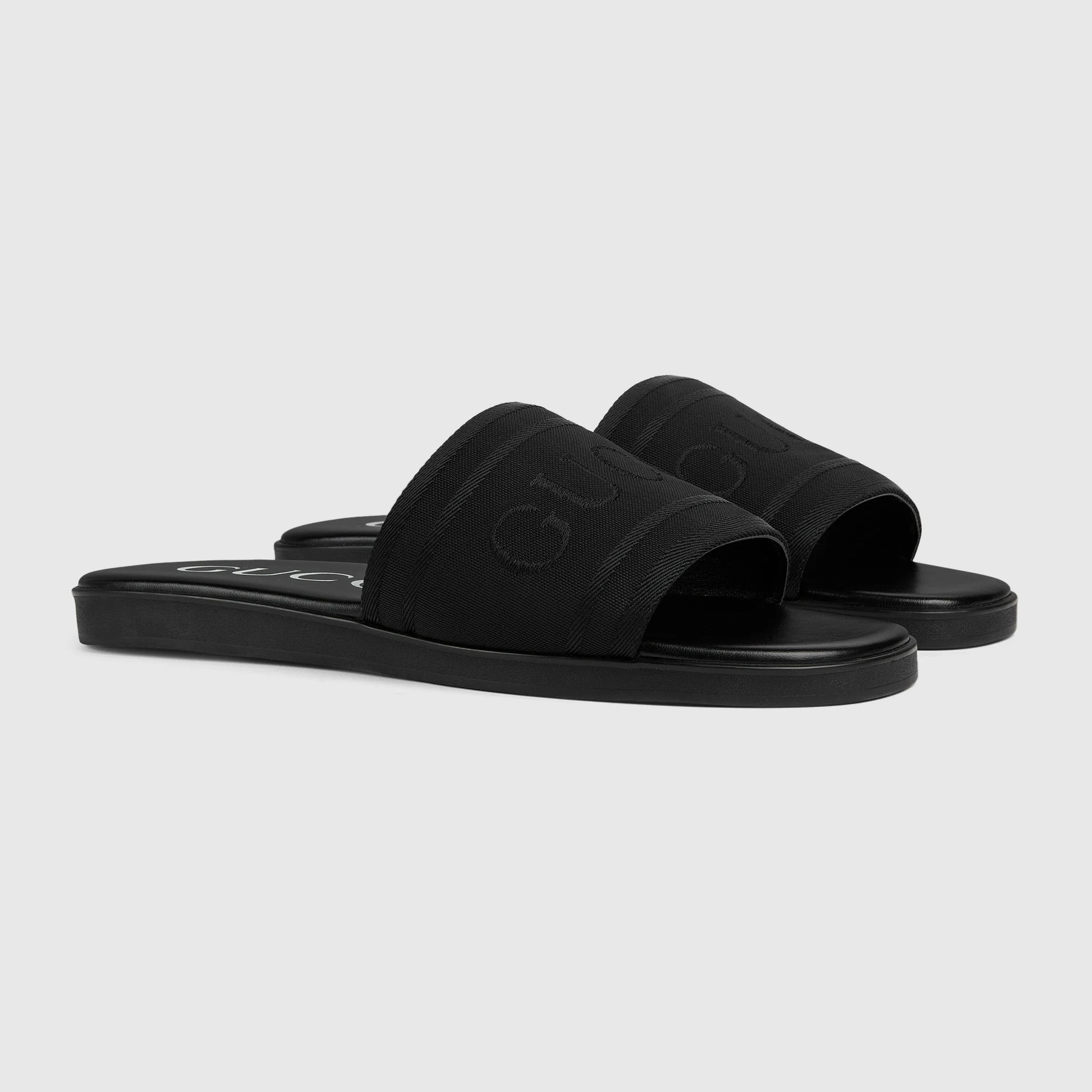 Gucci Gucci Logo Slides Sandals 7 Men - USA Duties Paid Size US 7.5 / EU 40-41 - 4 Thumbnail