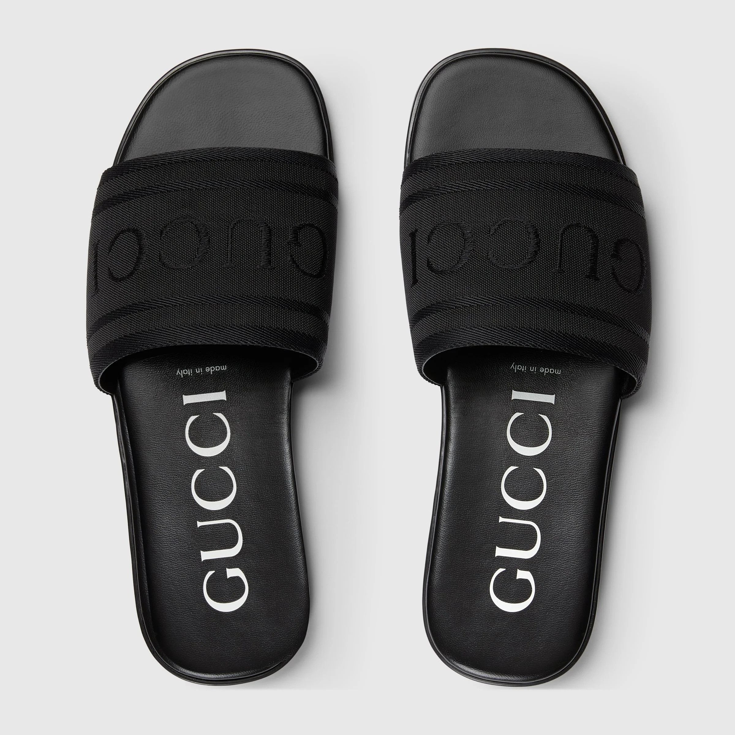 Gucci Gucci Logo Slides Sandals 7 Men - USA Duties Paid Size US 7.5 / EU 40-41 - 2 Thumbnail