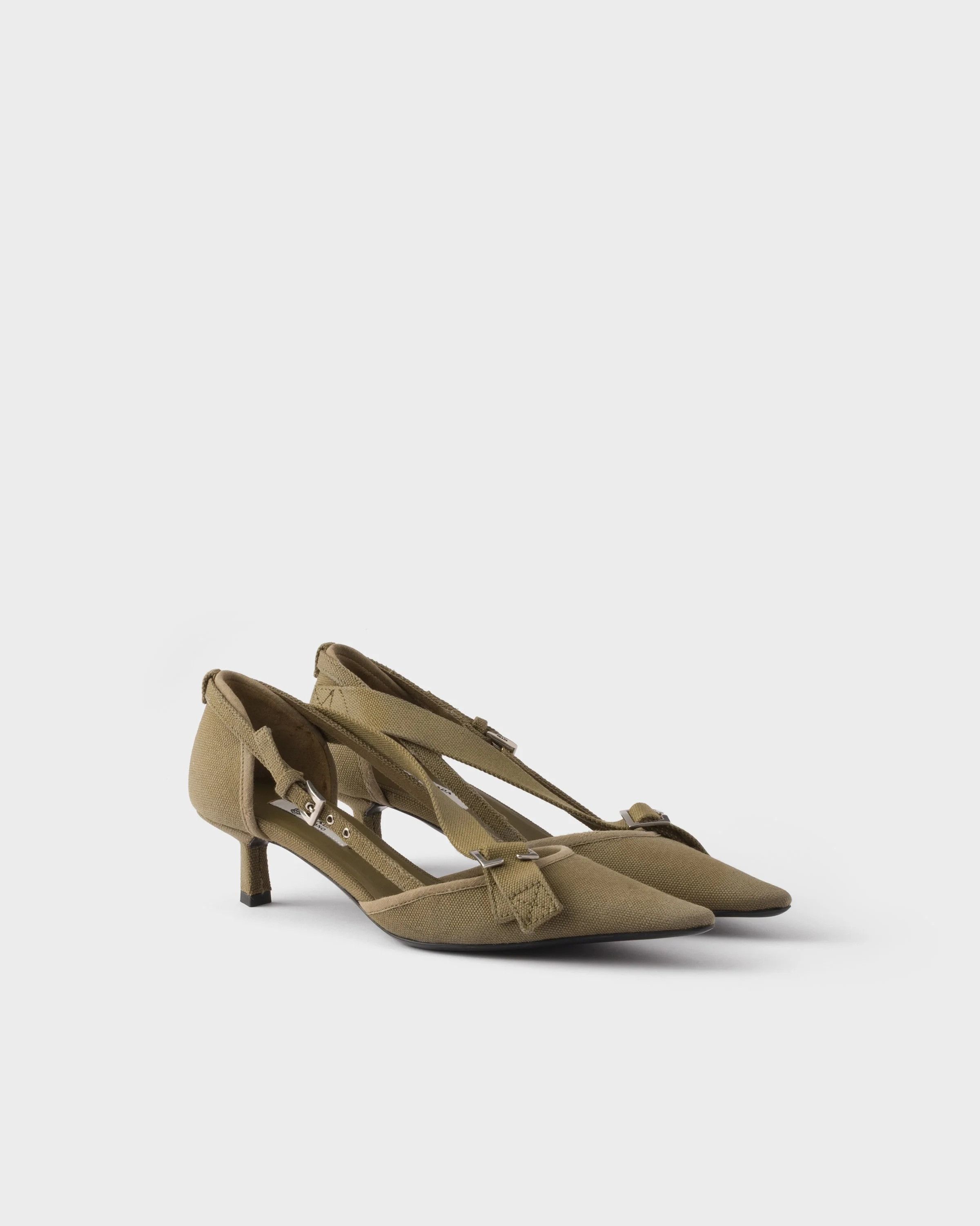 Prada Prada Canvas Pumps IT 38 Women - USA Duties Paid Size US 8 / IT 38 - 2 Thumbnail