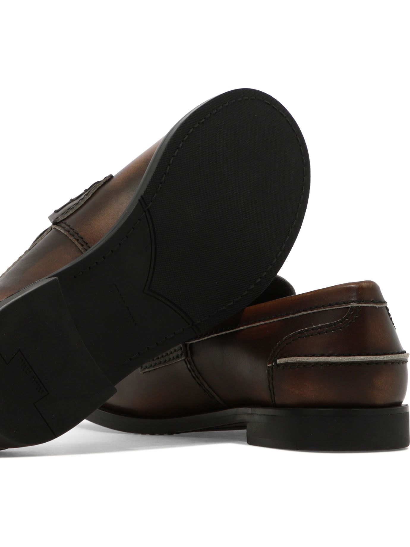 Miu Miu Miu Miu Vintage Leather Loafers IT 40 Women - USA Duties Paid Size US 10 / IT 40 - 5 Thumbnail