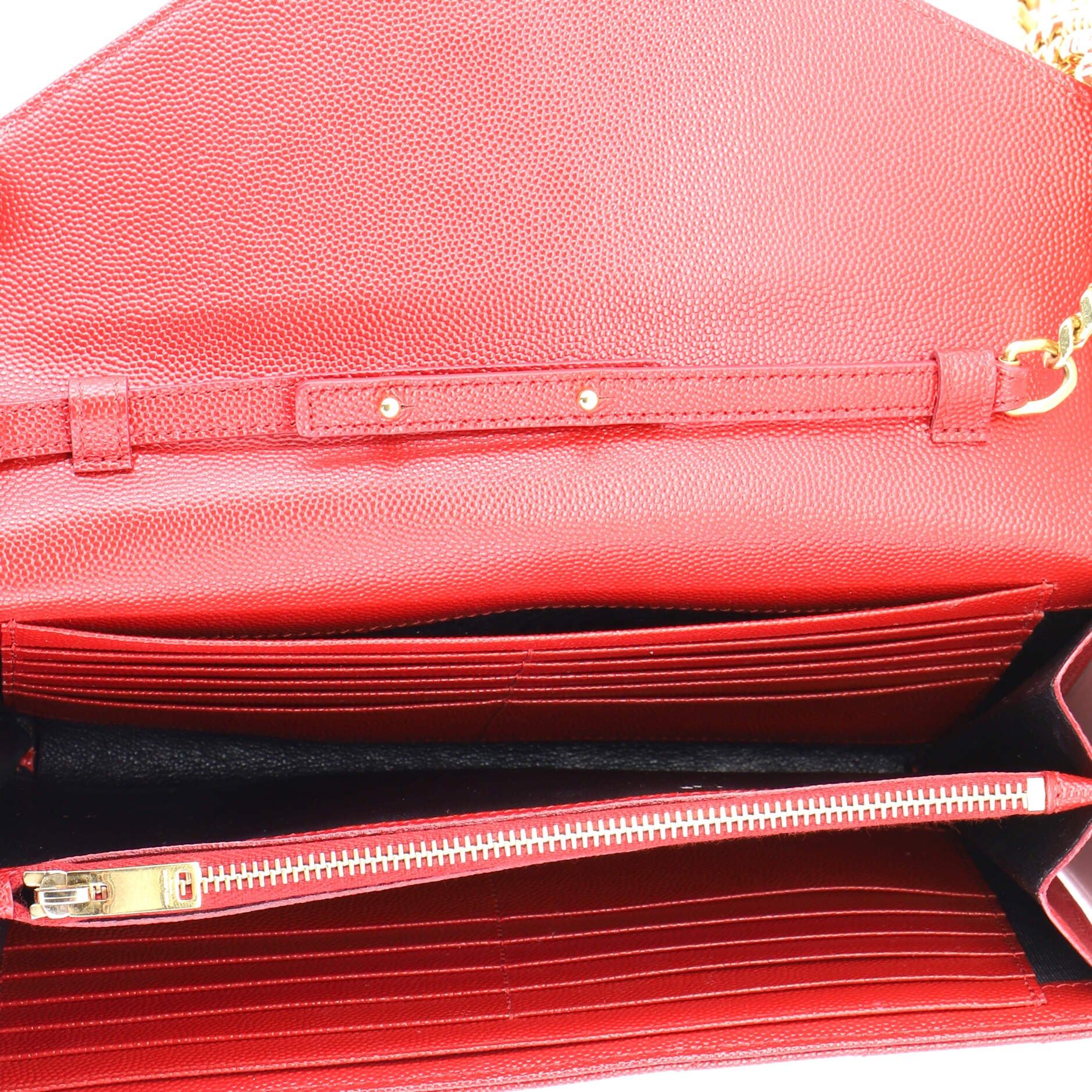 Saint Laurent Paris Classic Monogram Wallet on Chain Size ONE SIZE - 5 Thumbnail