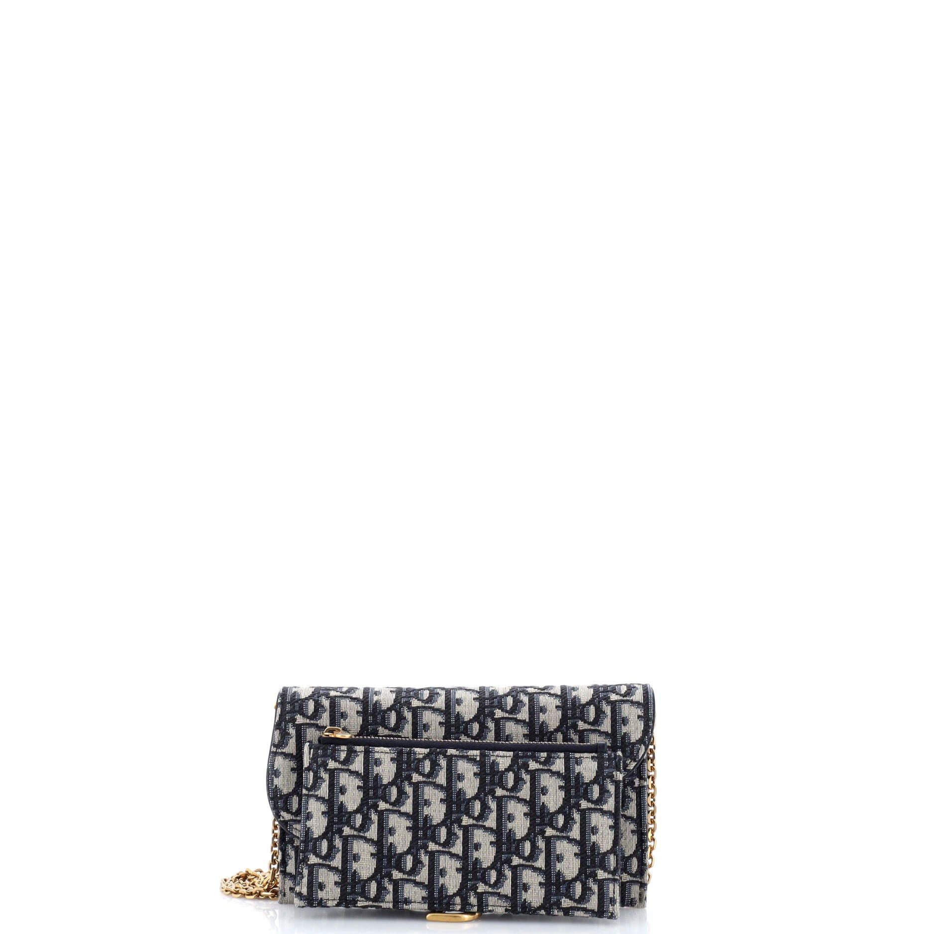 Dior Saddle Chain Wallet Size ONE SIZE - 2 Thumbnail