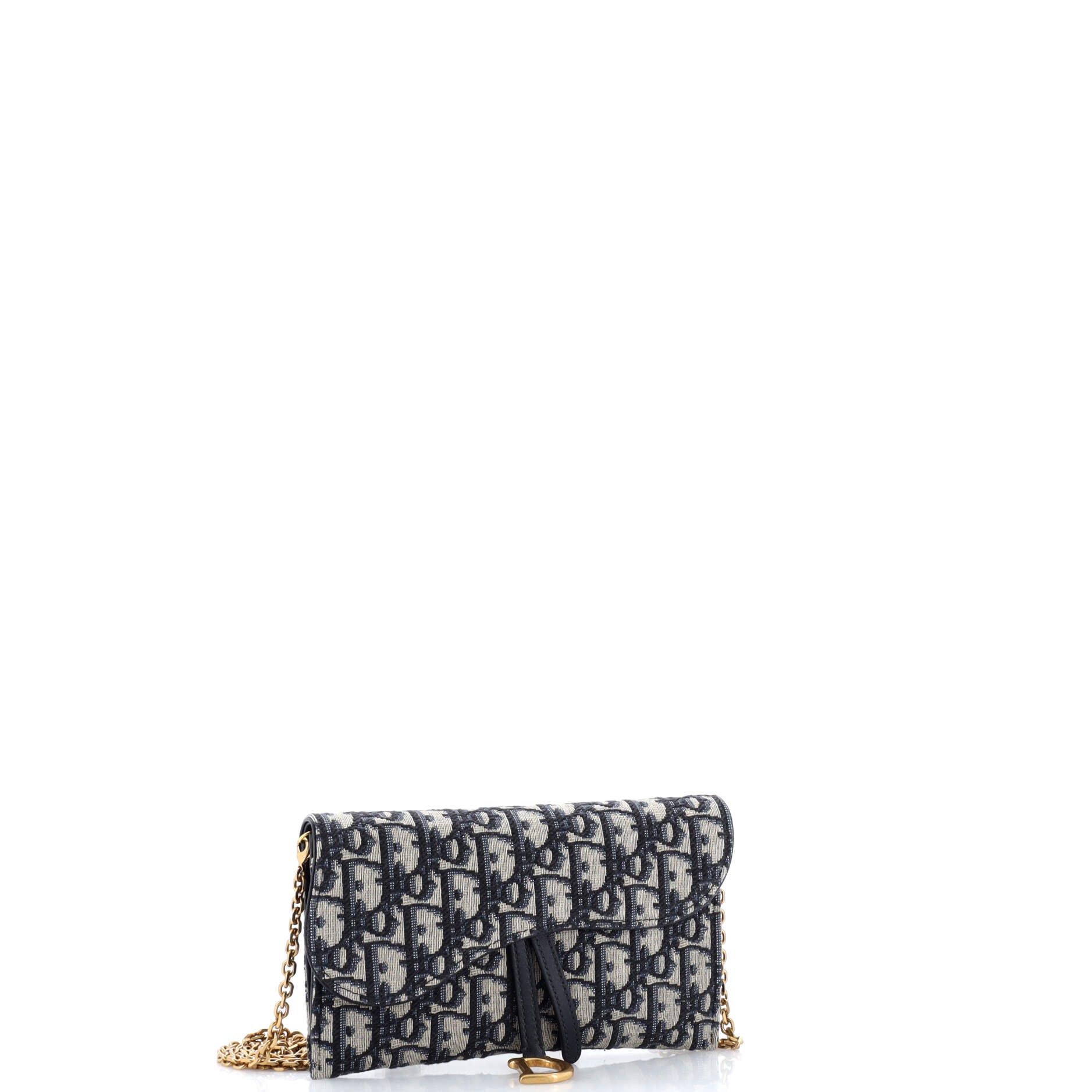 Dior Saddle Chain Wallet Size ONE SIZE - 3 Thumbnail