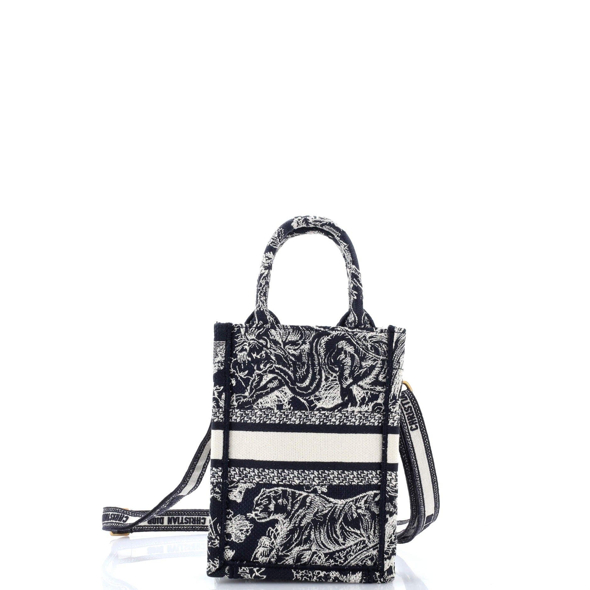 Dior Book Tote Phone Bag Size ONE SIZE - 3 Thumbnail