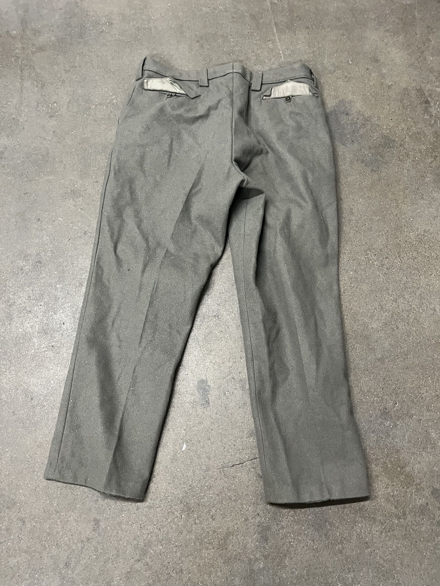 Vintage Vintage 1990s German Wool trousers Size 39 Size US 39 - 2 Thumbnail