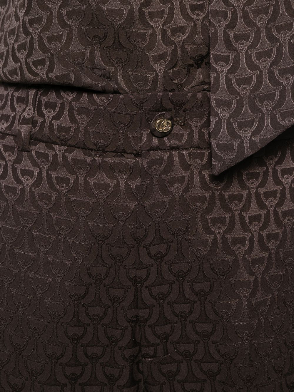 Gucci Gucci Horsebit Silk Pants tag size 44 Women - USA Duties Paid Size 30" / US 8 / IT 44 - 2 Thumbnail