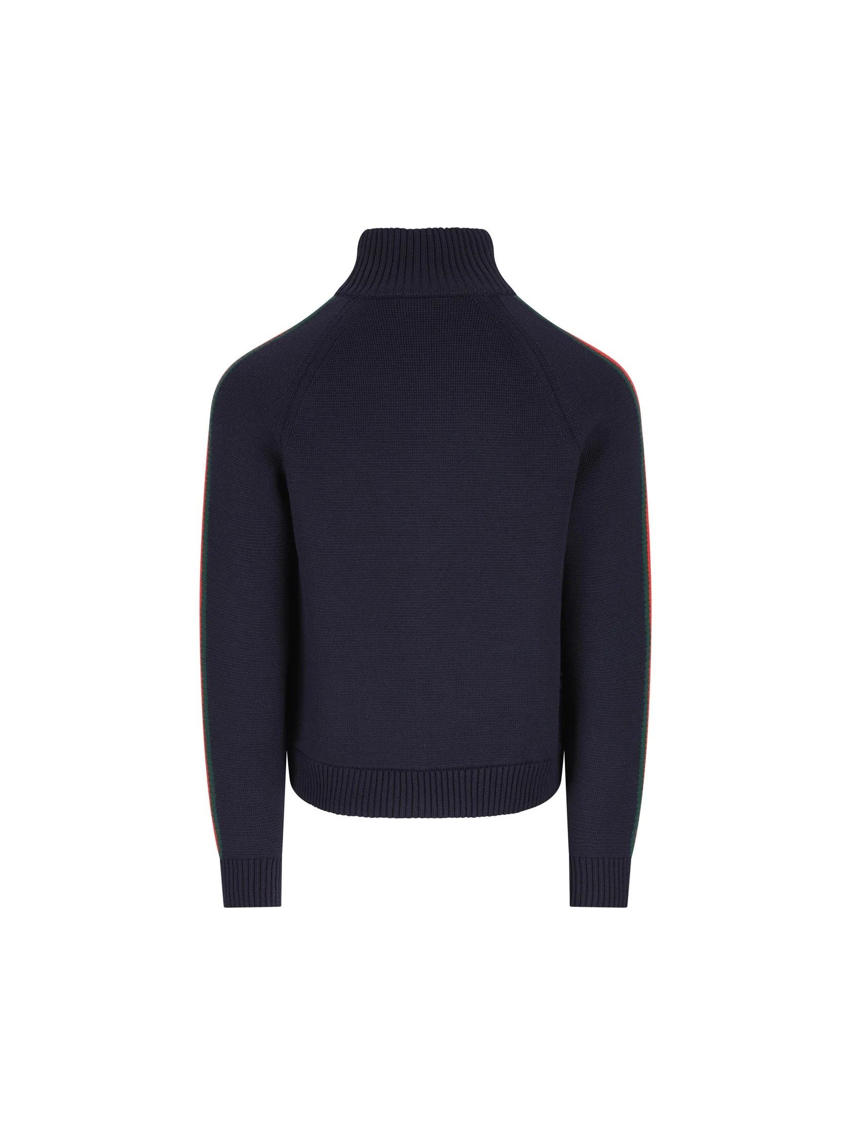 Gucci Gucci Zippered Knitwear In Wool tag size M Men - USA Duties Paid Size US M / EU 48-50 / 2 - 2 Thumbnail