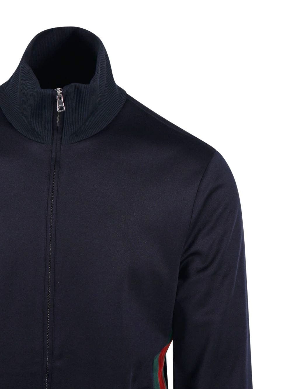 Gucci Gucci Zippered Jacket In Jersey With Web Details tag size L Men - USA Duties Paid Size US L / EU 52-54 / 3 - 2 Thumbnail
