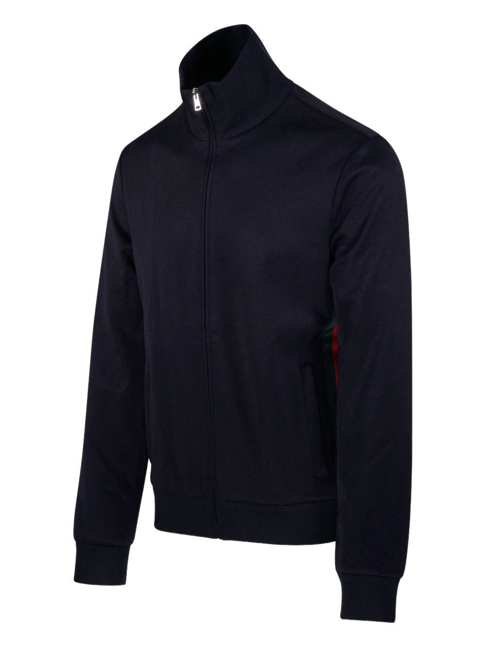 Gucci Gucci Zippered Jacket In Jersey With Web Details tag size L Men - USA Duties Paid Size US L / EU 52-54 / 3 - 3 Thumbnail