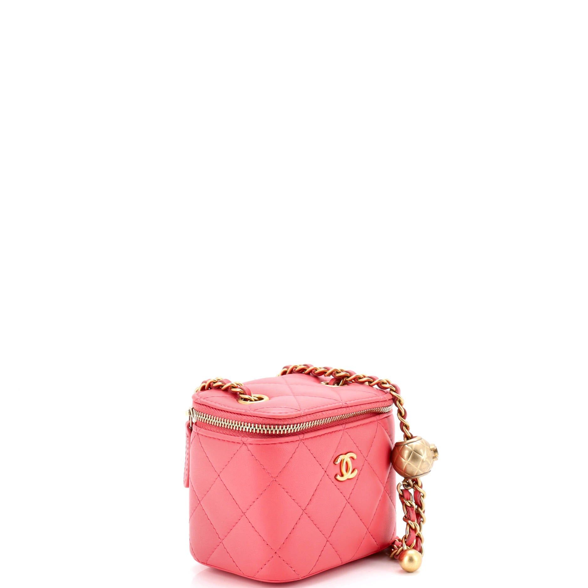 Chanel Pearl Crush Vanity Case with Chain Size ONE SIZE - 2 Thumbnail