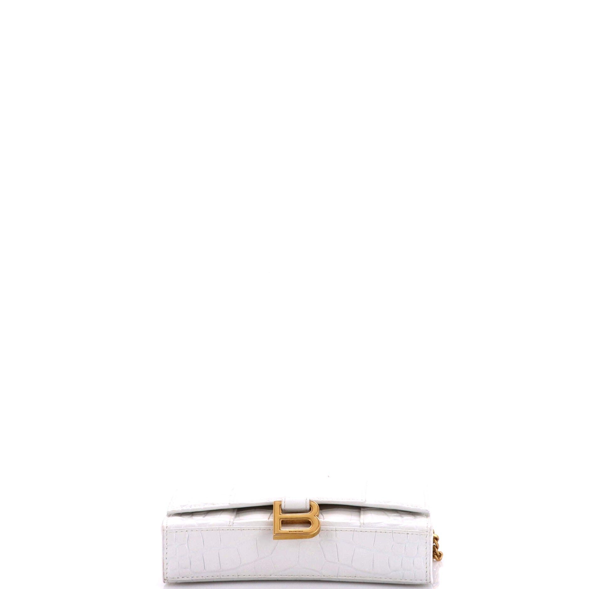 Balenciaga Hourglass Chain Wallet Size ONE SIZE - 4 Thumbnail