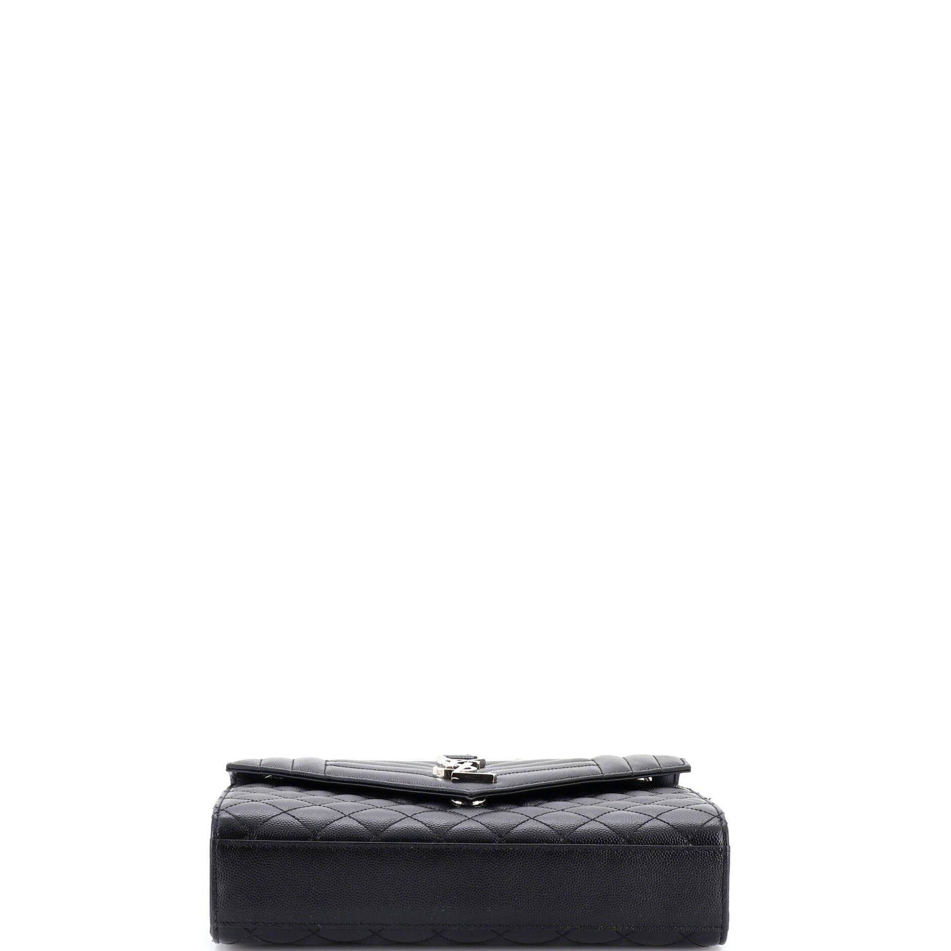 Saint Laurent Paris Classic Monogram Envelope Satchel Size ONE SIZE - 4 Thumbnail