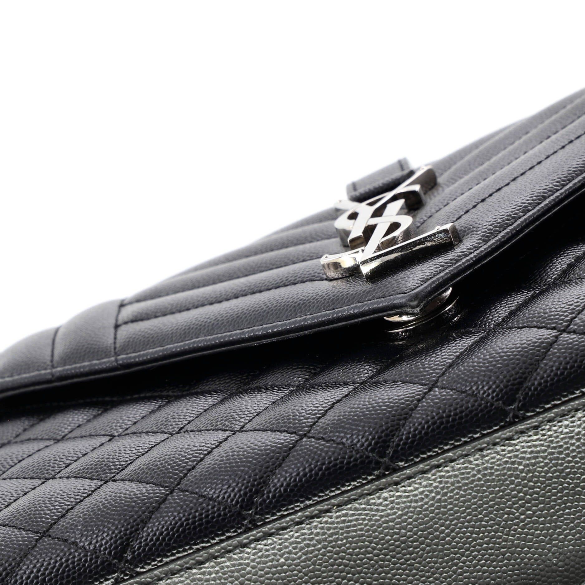 Saint Laurent Paris Classic Monogram Envelope Satchel Size ONE SIZE - 7 Thumbnail