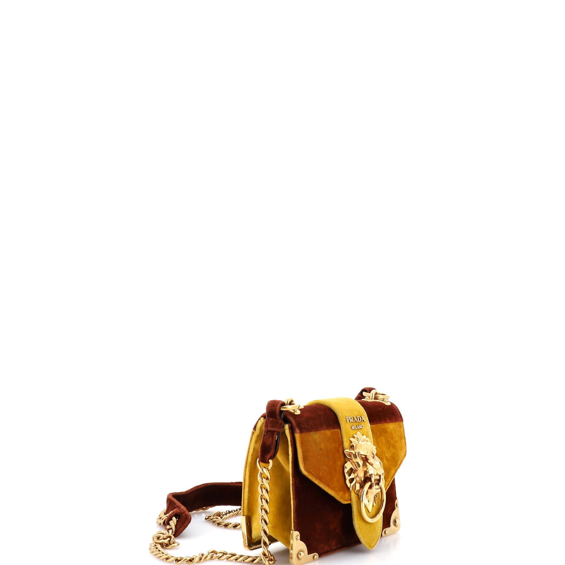 Prada Animalier Cahier Crossbody Bag Size ONE SIZE - 2 Thumbnail