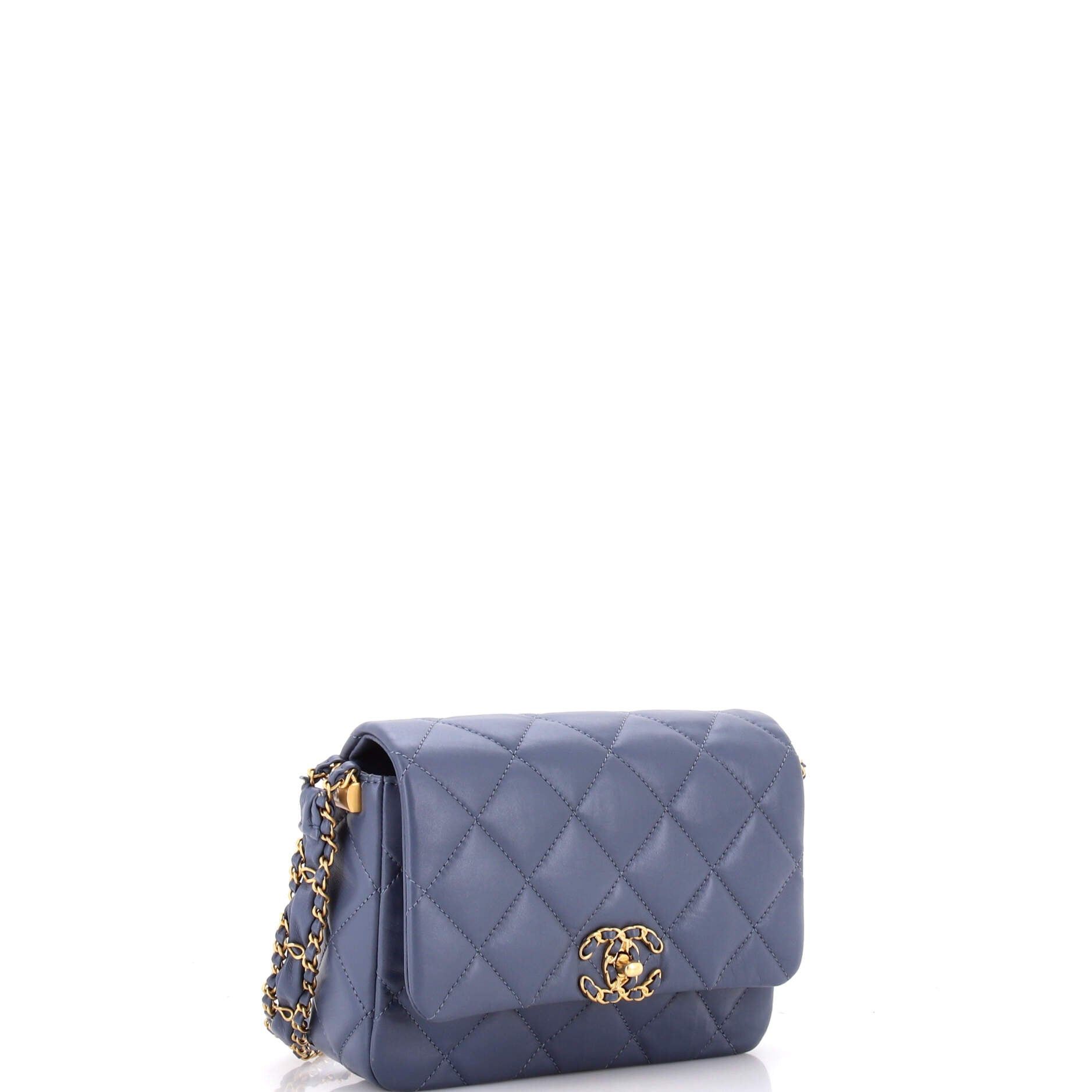 Chanel 19 Braided Strap Flap Bag Size ONE SIZE - 2 Thumbnail